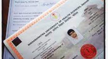 Buy Original Maharashtra Medical Council Mumbai Certificate