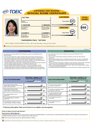 BUY TOEIC CERTIFICATE WITHOUT EXAM