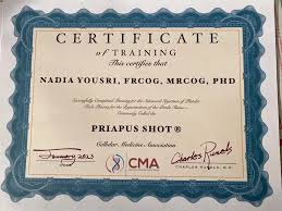 FRCOG Certificate
