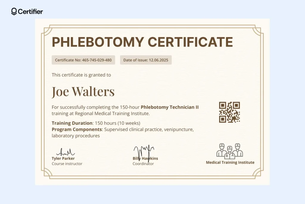 Phlebotomy Certification