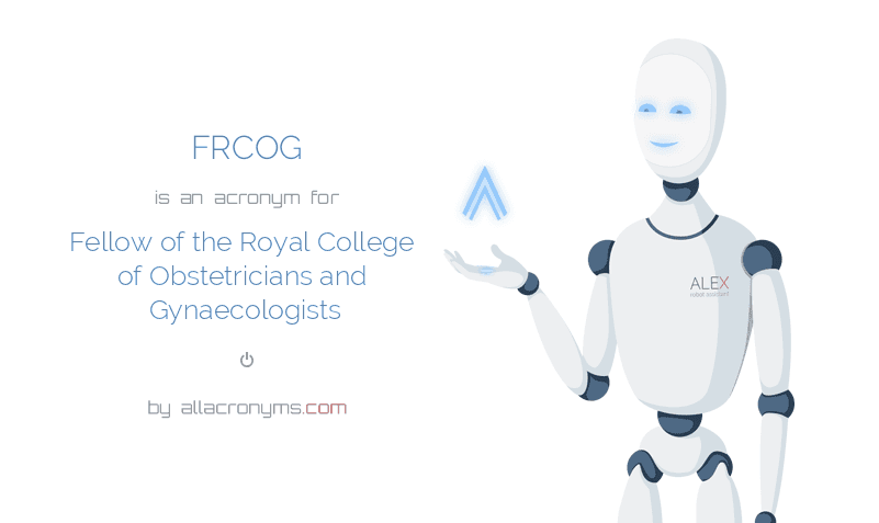 Frcog Full Form In Medical
